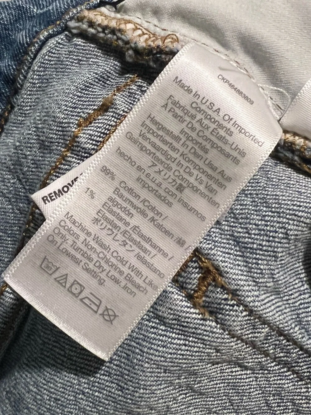 Madewell Women’s The Perfect Vintage Wide-Leg Crop Jeans - GREAT CONDITION - Picture 7 of 9